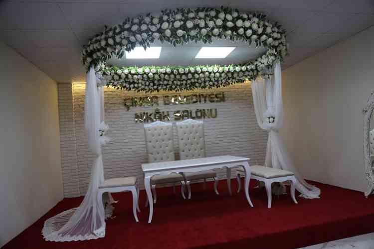 Çınar Belediyesi Nikah Salonu Hizmete Girdi 